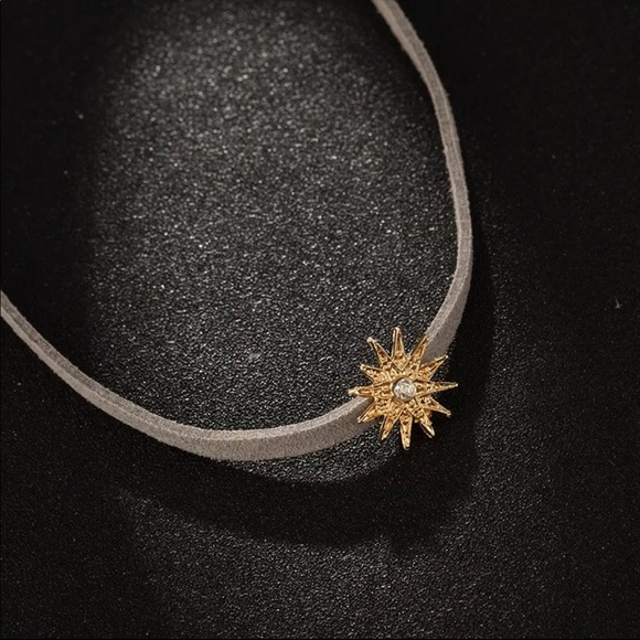 3/$30 RESTOCKED! Crystal Sun Choker Necklace Multilayer Boho Cute Star Statement - Picture 3 of 9